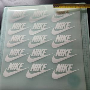 Nike 15 white htv 2x4 inches